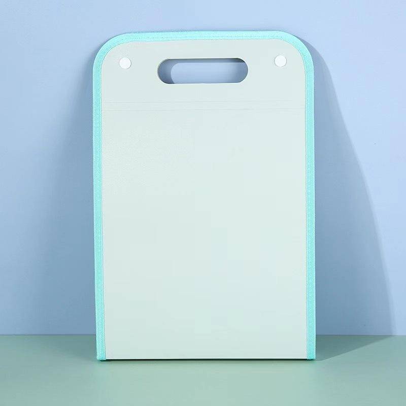 Aktentasche, tragbare Aktenordner-Dokumententasche, große Kapazität, transparente vertikale Orgelbox, Büropapier-Aufbewahrungs-Organizer-Tasche grün von Joom DACH