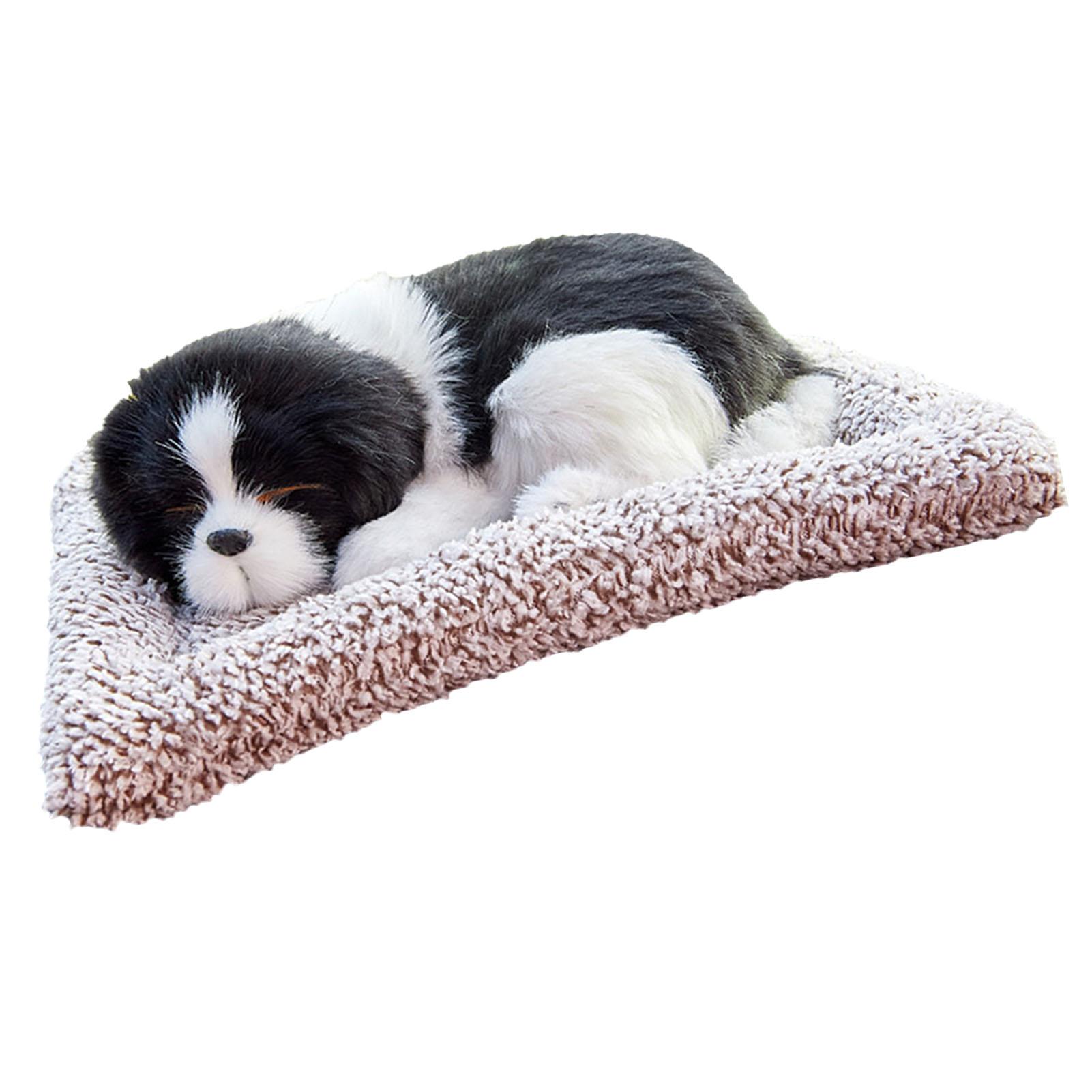 Aktivkohle Hunde Plüschtier Geruchsbeseitigung Luftreinigung Schlafendes Haustier Figur für Auto Zuhause von Joom DACH