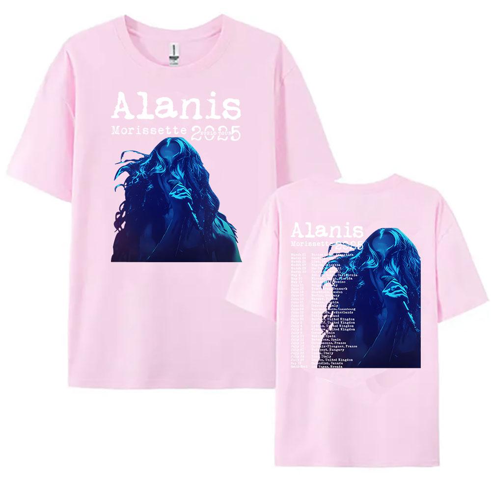 Alanis Morissette 2025 Welttournee T-Shirt Kurzarm O-Ausschnitt Damen/Herren T-Shirts Streetwear Hip Hop Unisex T-Shirts Baumwoll-Tops M Alanis Morissette 2025 Welttournee T-Shirt Kurzarm O-Ausschnitt Damen/Herren T-Shirts Streetwear Hip Hop Unisex T-Shirts Baumwoll-Tops M von Joom DACH
