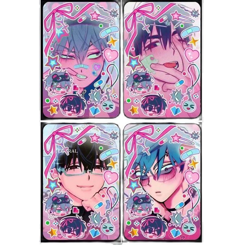 Alien Stage Anime 3 Zoll Till Ivan Kleine Karte Fotokarten für Mädchen Freunde Geschenk DIY Postkarte Lesezeichen Anime Zubehör 4 Stück/Set von Joom DACH