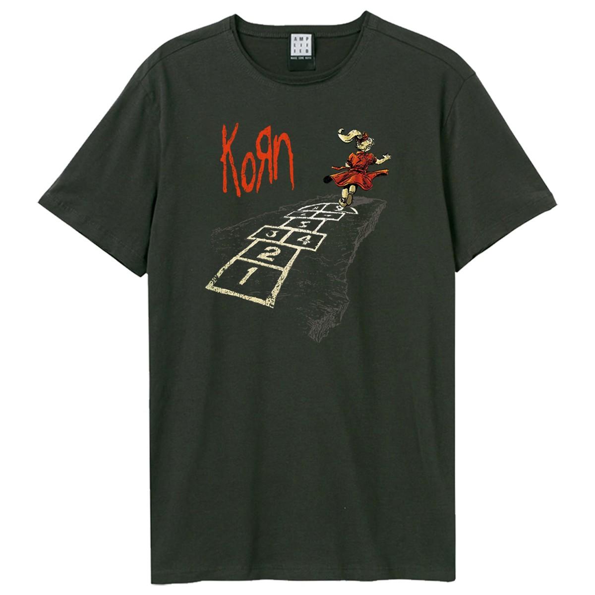 Amplified Damen/Damen Follow The Leader Hopscotch Korn T-Shirt XL kohle von Joom DACH