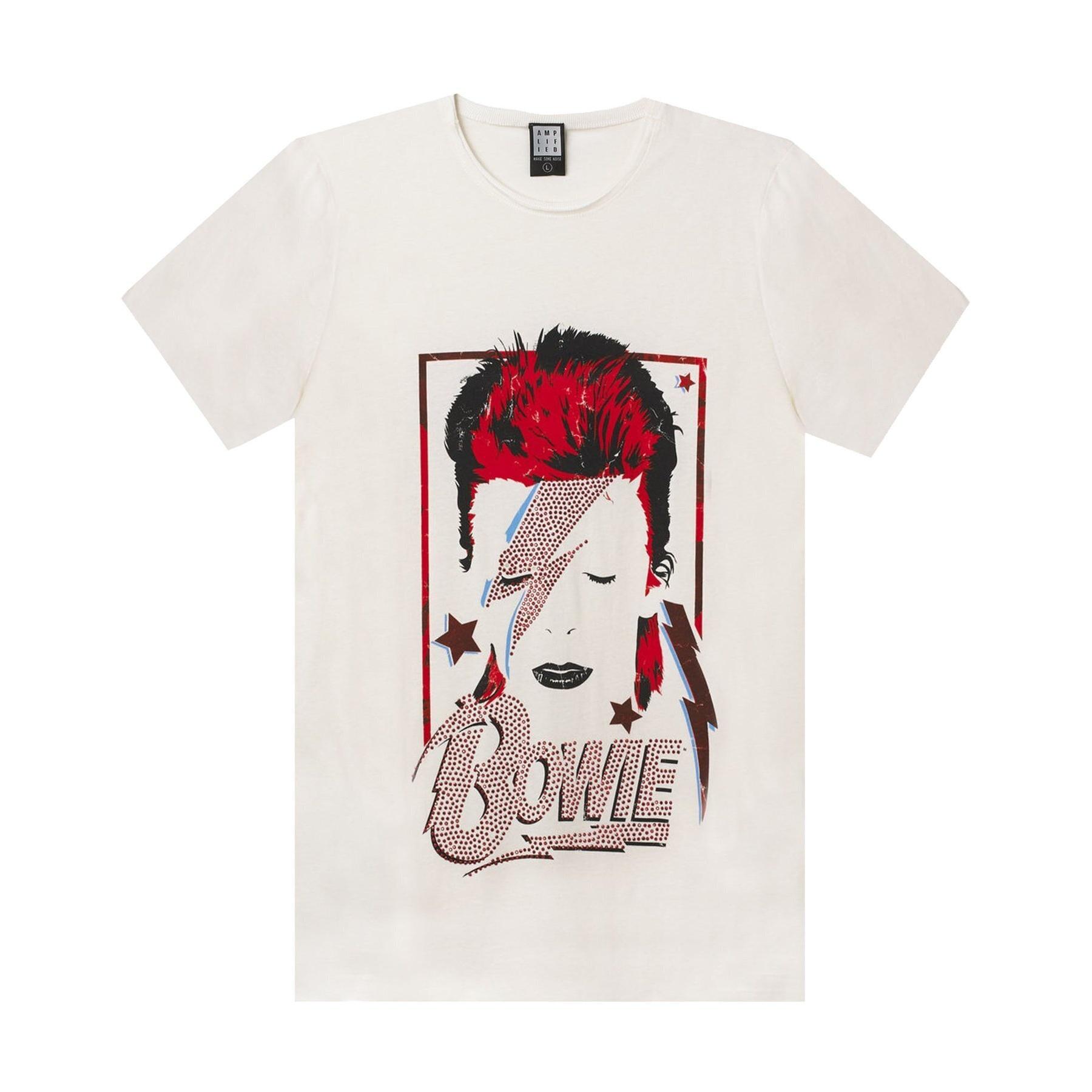 Amplified Herren Aladdin Sane David Bowie T-Shirt XXL rot/weiß von Joom DACH