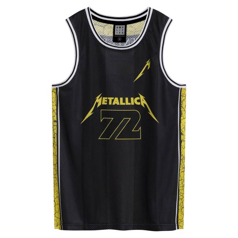 Amplified Herren Seventy Two Metallica Basketballtrikot M gelb/schwarz Amplified Herren Seventy Two Metallica Basketballtrikot M gelb/schwarz von Joom DACH