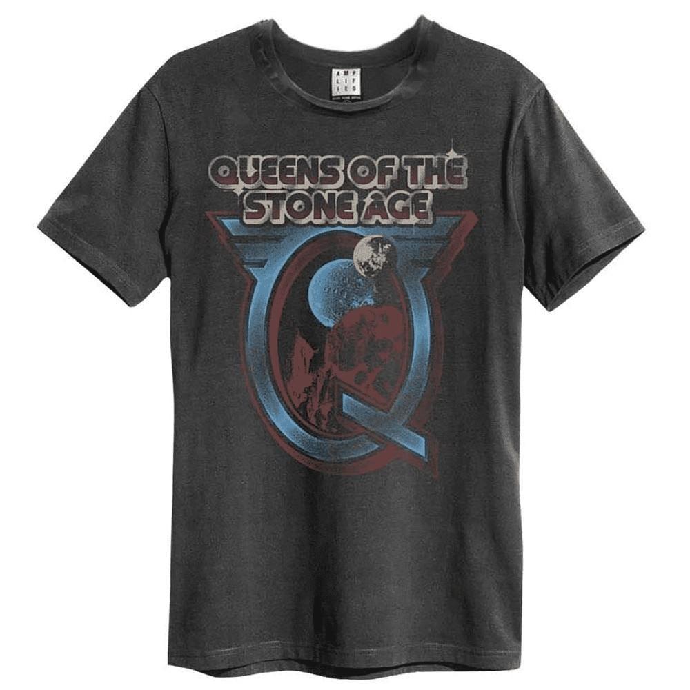 Amplified Herren-T-Shirt „Queen Of The Stone Age“. XS kohle von Joom DACH