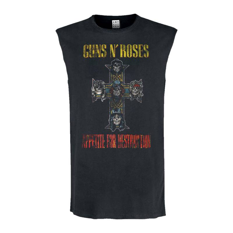 Amplified Herren-Tanktop „Appetit for Destruction“ von Guns N Roses, ärmellos L kohle Amplified Herren-Tanktop „Appetit for Destruction“ von Guns N Roses, ärmellos L kohle von Joom DACH