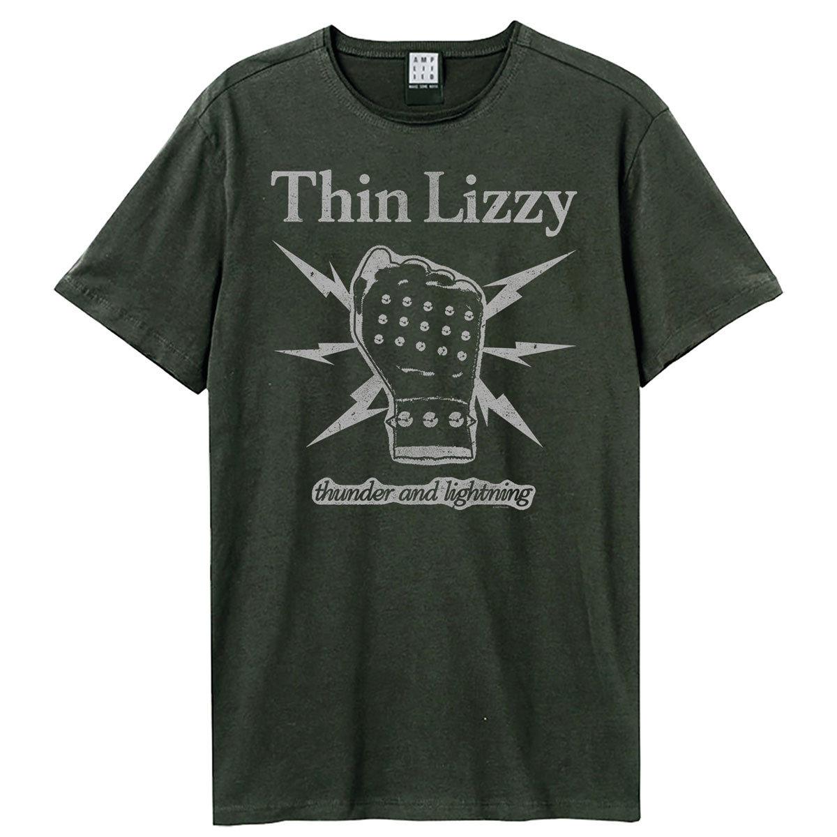 Amplified Unisex Erwachsene Lightning Fist Thin Lizzy T-Shirt XS kohle Amplified Unisex Erwachsene Lightning Fist Thin Lizzy T-Shirt XS kohle von Joom DACH