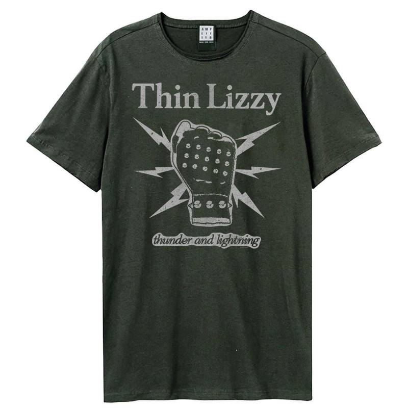 Amplified Unisex Erwachsene Lightning Fist Thin Lizzy T-Shirt XS kohle Amplified Unisex Erwachsene Lightning Fist Thin Lizzy T-Shirt XS kohle von Joom DACH