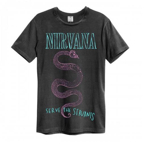Amplified Unisex-Erwachsene Serve The Servants Nirvana T-Shirt M kohle von Joom DACH