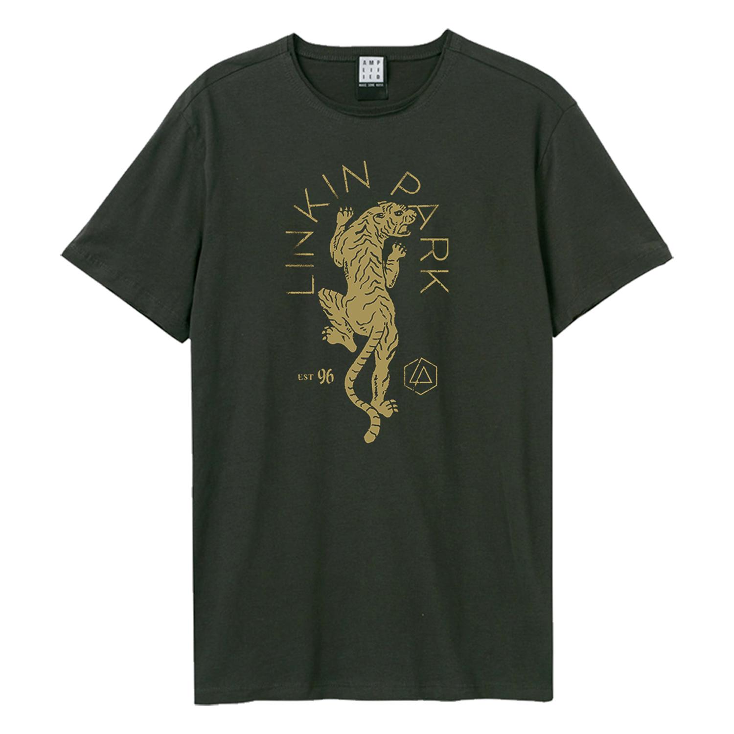 Amplified Unisex Erwachsene Tiger Linkin Park T-Shirt XS kohle Amplified Unisex Erwachsene Tiger Linkin Park T-Shirt XS kohle von Joom DACH