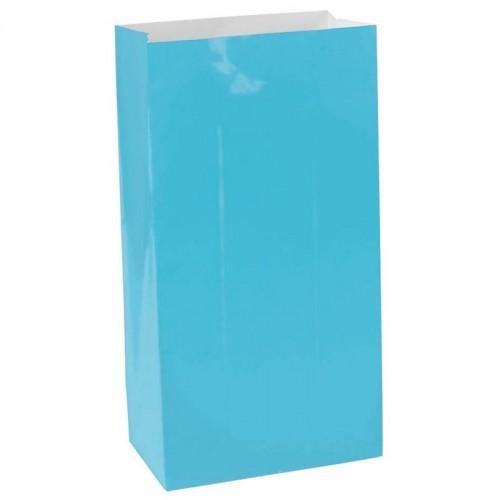 Amscan Mini-Partytüten aus Papier (Packung mit 12) One Size ozeanblau von Joom DACH