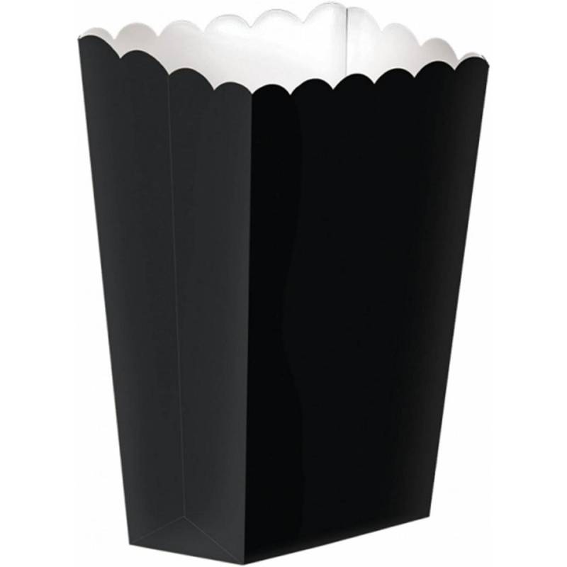 Amscan Papier-Popcornhalter (Packung mit 5) One Size schwarz von Joom DACH