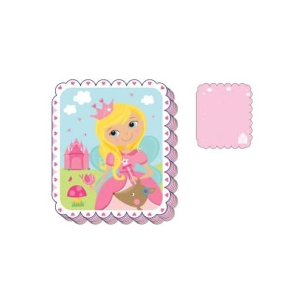 Amscan Woodland Princess Notizblock One Size rosa von Joom DACH