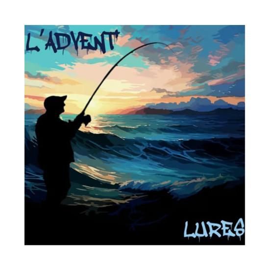 Angel Adventskalender 24 Tage Weihnachts-Countdown-Kalender mit Angelköder-Set für erwachsene Männer, Teenager-Jungen D von Joom DACH