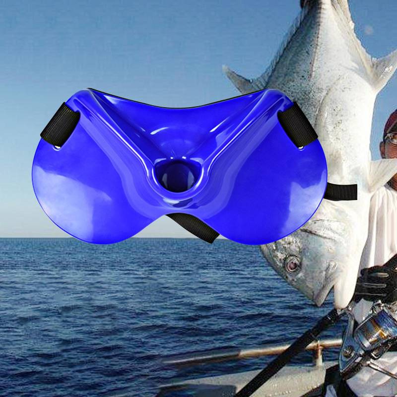 Angelruten-Gürtel zum Angeln, Hüftgurt, Halter-Zubehör blau von Joom DACH