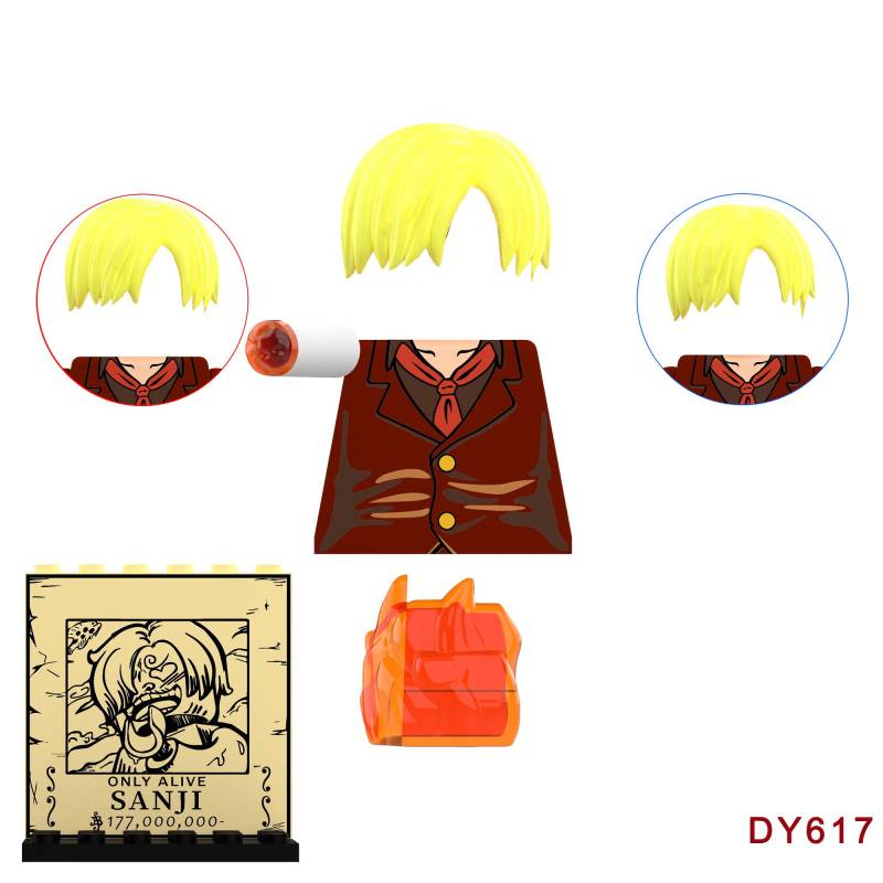 Anime Bausteine Figuren Puppen Spielzeug Ziegel Kinder Baustein Spielzeug von Joom DACH