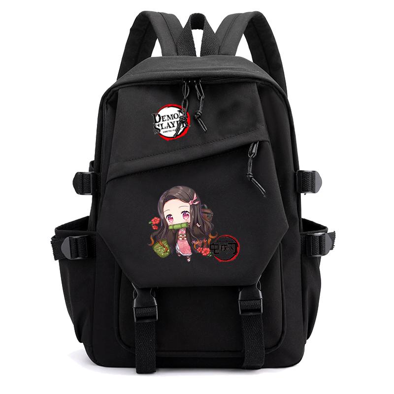 Anime Cartoon Schulranzen Rucksack Demon Slayer Nezuko Kawaii Große Kapazität Manga Zum täglichen Reisen Mädchen Büchertasche für Erwachsene von Joom DACH