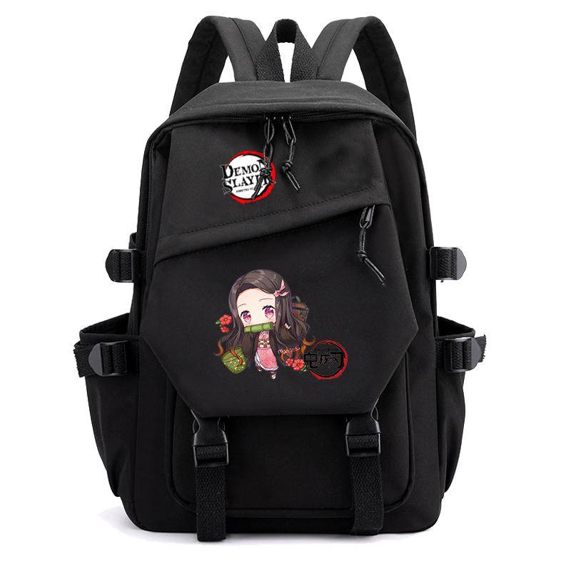 Anime Cartoon Schulranzen Rucksack Demon Slayer Nezuko Kawaii Große Kapazität Manga Zum täglichen Reisen Mädchen Büchertasche für Erwachsene von Joom DACH
