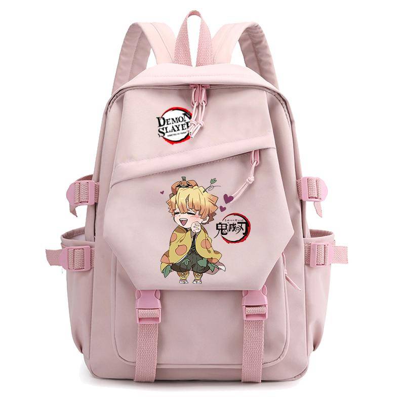 Anime Cartoon Schulranzen Rucksack Demon Slayer Nezuko Kawaii Große Kapazität Manga Zum täglichen Reisen Mädchen Büchertasche für Erwachsene von Joom DACH