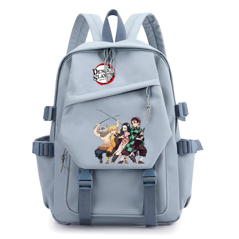 Anime Cartoon Schulranzen Rucksack Demon Slayer Nezuko Kawaii Große Kapazität Manga Zum täglichen Reisen Mädchen Büchertasche für Erwachsene von Joom DACH