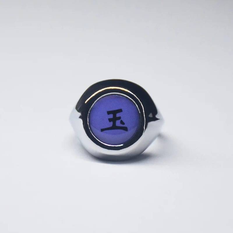 Anime Cosplay Ring Set Akatsuki Itachi Ring Für Frauen Männer Metall Finger Schmuck Zubehör Cool Beste Freund Kind Geschenk resizable von Joom DACH