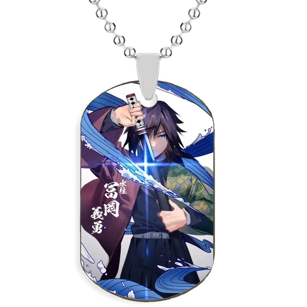 Anime-Dämonentöter: Yaba-Charakter-Anhänger-Halskette für Herren und Damen, Cosplay-Schmuck von Joom DACH