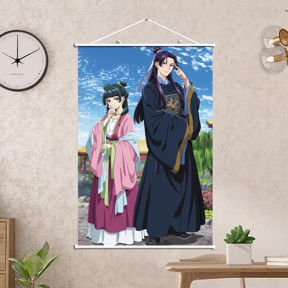 Anime Die Tagebücher der Apothekerin Hängerolle Dekorative Malerei 60x90cm 60x90CM von Joom DACH