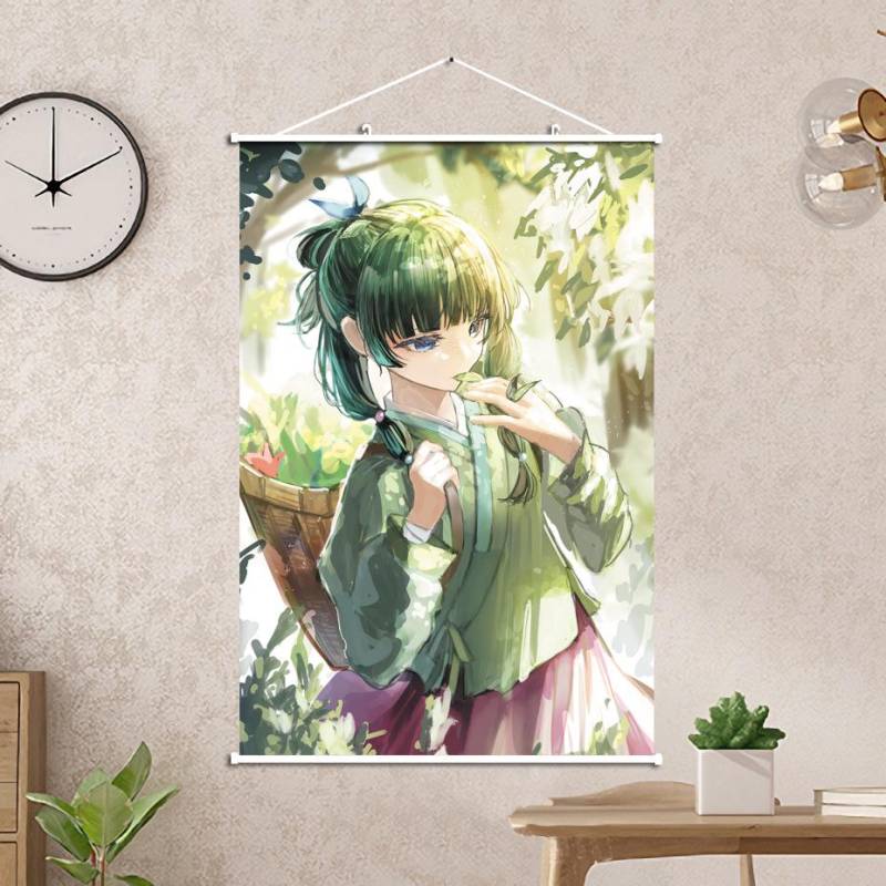 Anime Die Tagebücher der Apothekerin Hängerolle Dekorative Malerei 60x90cm 60x90CM von Joom DACH