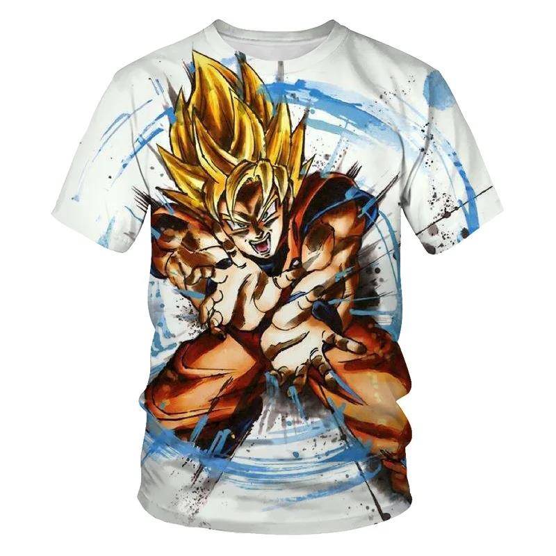 Anime Dragon Ball Son Goku 3D-Druck Kinder T-Shirt Sommermode Casual T-Shirt Junge Mädchen Unisex Kinderkleidung T-Shirt Tops S Anime Dragon Ball Son Goku 3D-Druck Kinder T-Shirt Sommermode Casual T-Shirt Junge Mädchen Unisex Kinderkleidung T-Shirt Tops S von Joom DACH