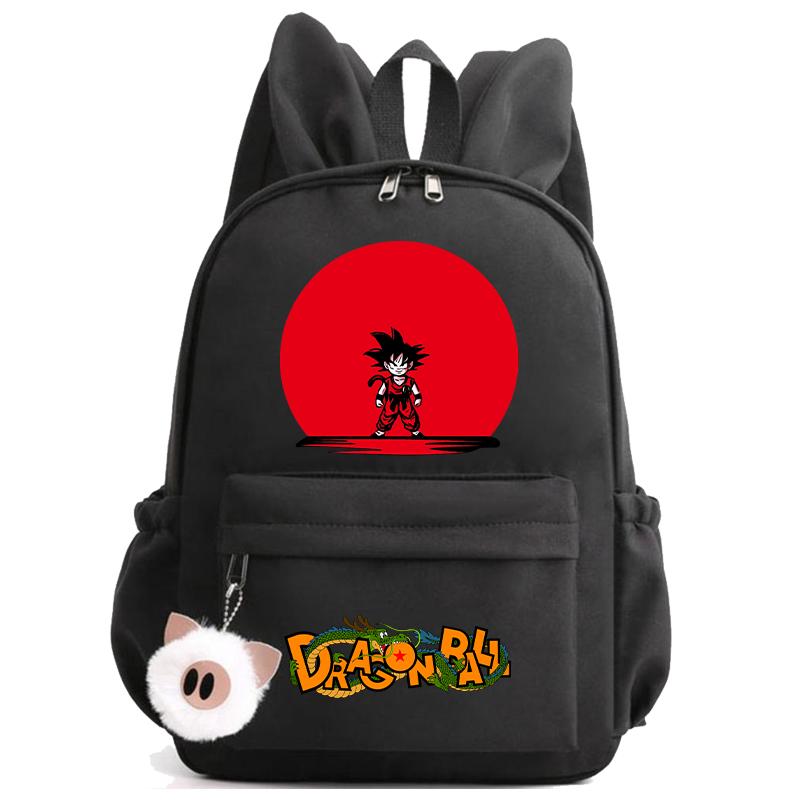 Anime Dragon Ball Süßer Weicher Laptop-Rucksack Leichtgewichtiger Bücherrucksack für Junge Mädchen Kind Teenager Geschenk Männer Frauen Reise Freizeit Tasche Rucksack Mochila von Joom DACH