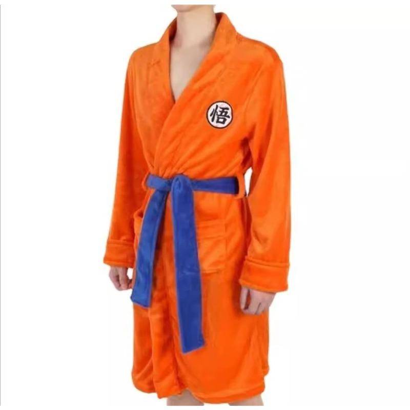 Anime Dragon Son Goku Kakarot Cosplay Kostüm Jumpsuit Pyjama Winter Flanell Erwachsene Männer Frauen Kleidung S von Joom DACH
