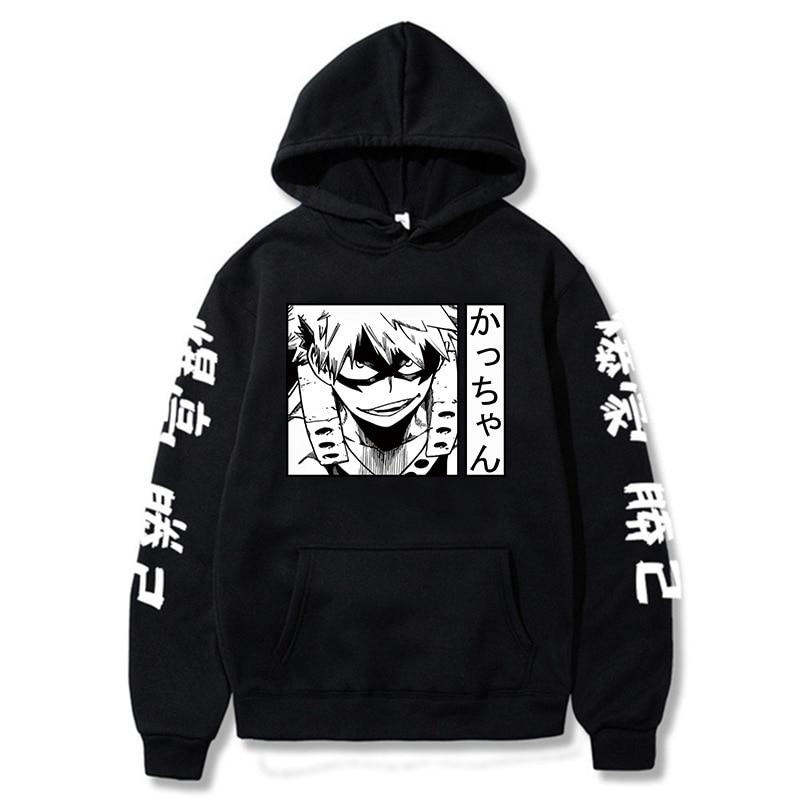 Anime Figur My Hero Academia Katsuki Bakugo Hoodies Herren Damen Japanischer Stil Anime Sweatshirt Unisex Lustig Harajuku Casual Pullover Top M schwarz Anime Figur My Hero Academia Katsuki Bakugo Hoodies Herren Damen Japanischer Stil Anime Sweatshirt Unisex Lustig Harajuku Casual Pullover Top M schwarz von Joom DACH