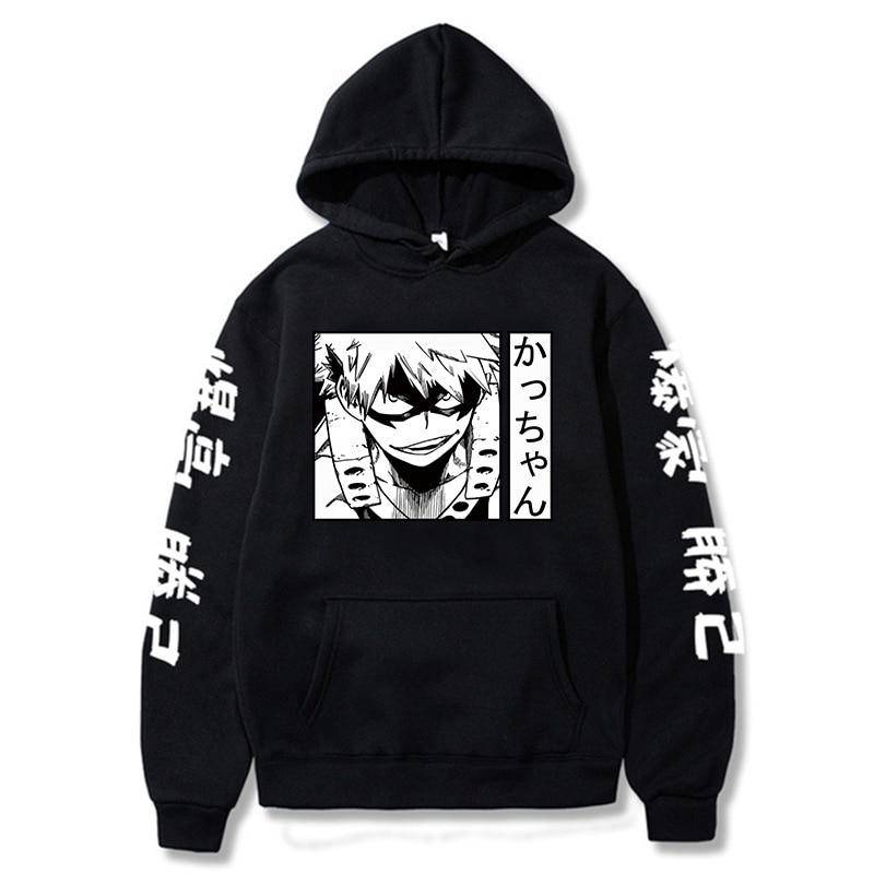 Anime Figur My Hero Academia Katsuki Bakugo Hoodies Herren Damen Japanischer Stil Anime Sweatshirt Unisex Lustig Harajuku Casual Pullover Top M schwarz Anime Figur My Hero Academia Katsuki Bakugo Hoodies Herren Damen Japanischer Stil Anime Sweatshirt Unisex Lustig Harajuku Casual Pullover Top M schwarz von Joom DACH