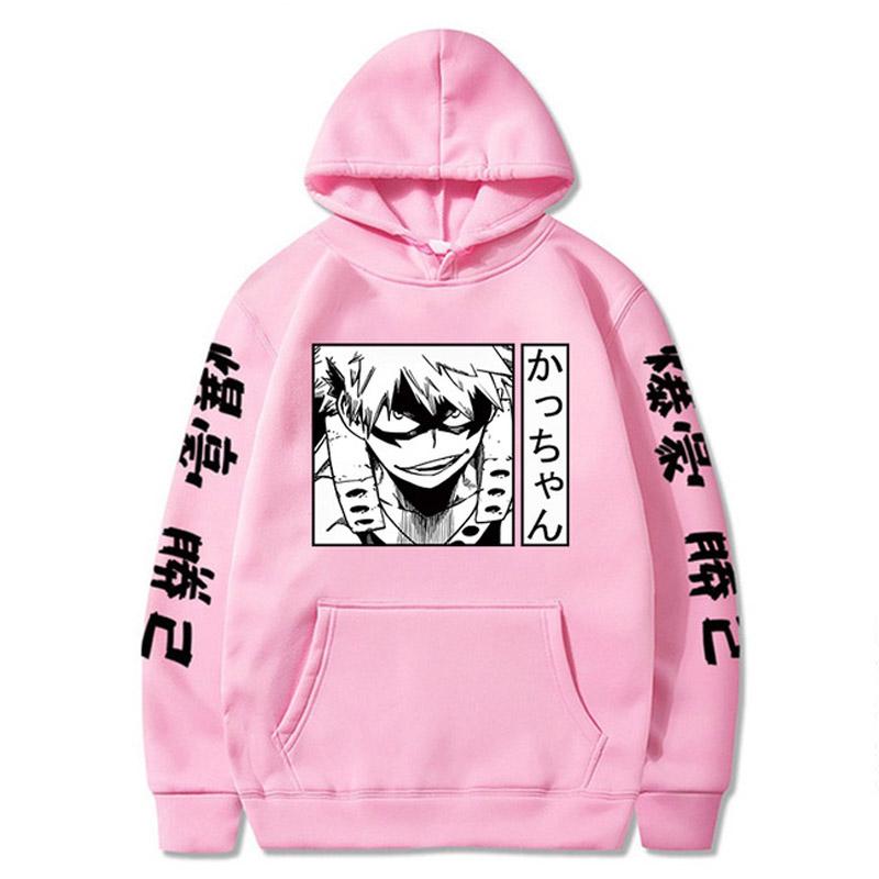 Anime Figur My Hero Academia Katsuki Bakugo Hoodies Herren Damen Japanischer Stil Anime Sweatshirt Unisex Lustig Harajuku Casual Pullover Top S rosa Anime Figur My Hero Academia Katsuki Bakugo Hoodies Herren Damen Japanischer Stil Anime Sweatshirt Unisex Lustig Harajuku Casual Pullover Top S rosa von Joom DACH