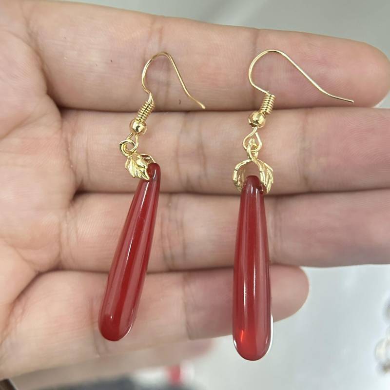 Anime Frieren Beyond Journey Ohrringe Schmuck Cosplay Simulierte Elfenohren Ohrring Männer Frauen Trendy Cos Zubehör Tropfenohrring von Joom DACH