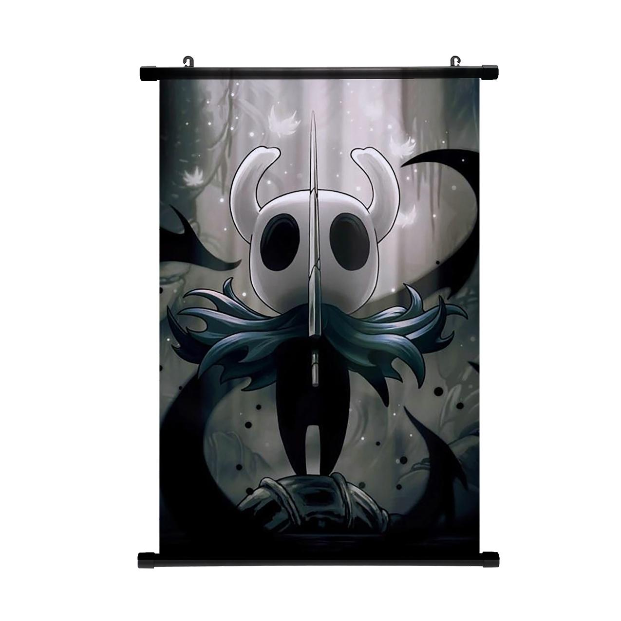 Anime Hollow Knight Scroll Poster Hot Game Cartoon Cosplay Wanddekoratives Gemälde Wohnzimmer Schlafzimmer Dekoration Heimdekor 40*60cm beige von Joom DACH