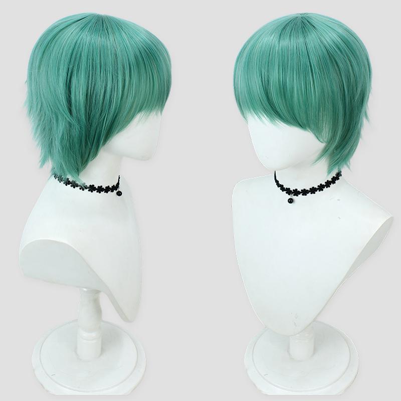 Anime KPop Dämonenjäger Rumi Mira Zoey Baby Cosplay Perücke Saja Jungen Kopfbedeckung K Pop Kostüm Accessoires Haar Halloween Party Requisiten One Size von Joom DACH