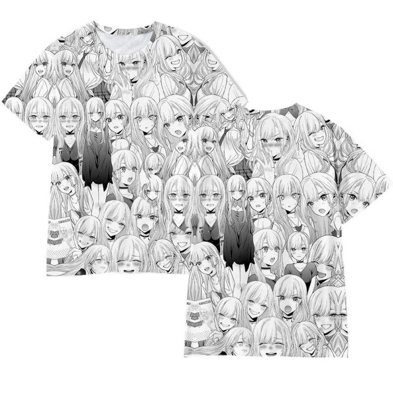Anime Manga Mädchen T-Shirts My Dress Up Darling 3D-Druck Männer Frau T-Shirt Streetwear Übergroße Harajuku Kinder Tops Tees Kleidung L Anime Manga Mädchen T-Shirts My Dress Up Darling 3D-Druck Männer Frau T-Shirt Streetwear Übergroße Harajuku Kinder Tops Tees Kleidung L von Joom DACH