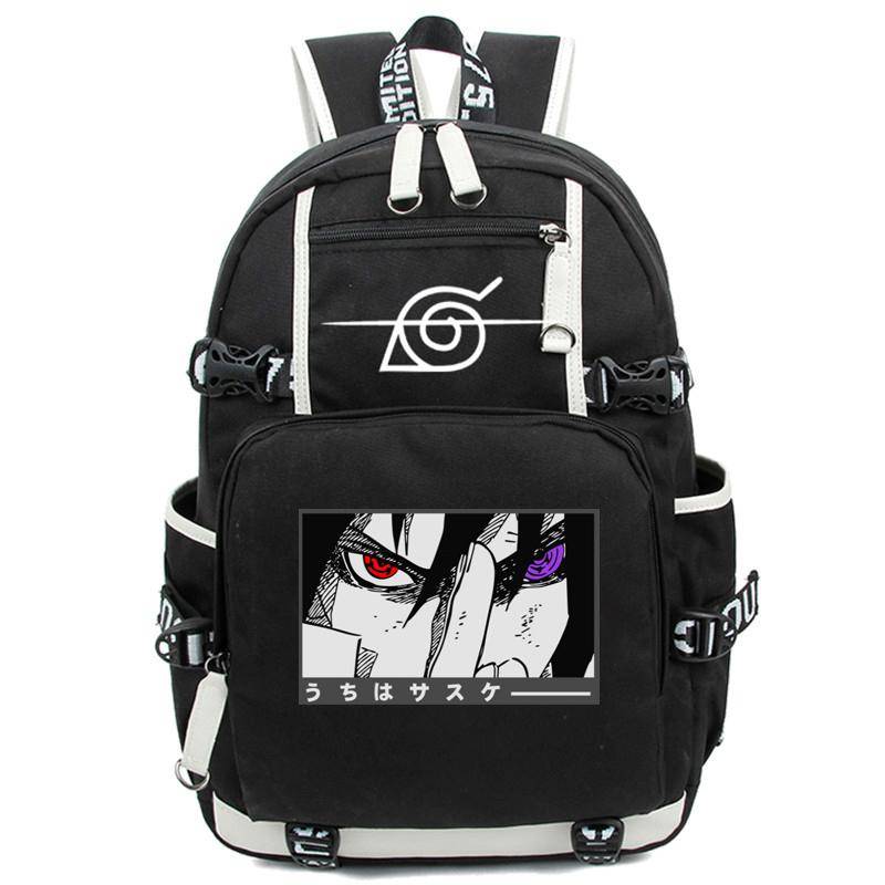 Anime Naruto Rucksack für Teenager, Jungen, Mädchen, Schulrucksack, Schüler, Schultasche, Männer und Frauen, Freizeit, USB-Reisetaschen, Rucksack von Joom DACH