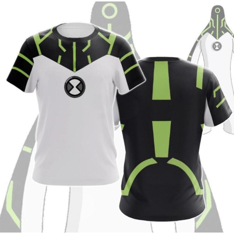 Anime Omnitrix Ben10 Cosplay T-Shirts 3D Ben Tennyson Druck Kinder Cartoon T-Shirt Sommer Herren Damen Harajuku Kurzarm Top L Anime Omnitrix Ben10 Cosplay T-Shirts 3D Ben Tennyson Druck Kinder Cartoon T-Shirt Sommer Herren Damen Harajuku Kurzarm Top L von Joom DACH