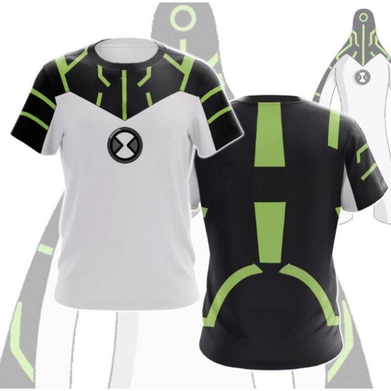 Anime Omnitrix Ben10 Cosplay T-Shirts 3D Ben Tennyson Druck Kinder Cartoon T-Shirt Sommer Herren Damen Harajuku Kurzarm Top L Anime Omnitrix Ben10 Cosplay T-Shirts 3D Ben Tennyson Druck Kinder Cartoon T-Shirt Sommer Herren Damen Harajuku Kurzarm Top L von Joom DACH