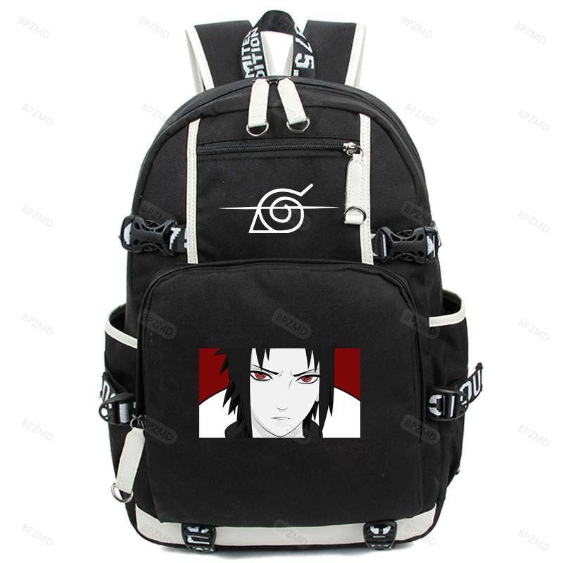 Anime Rucksack Schulrucksäcke für Jugendliche Akatsuki Itachi Sharingan Cosplay Jungen Mädchen Laptoptaschen Reiserucksack von Joom DACH