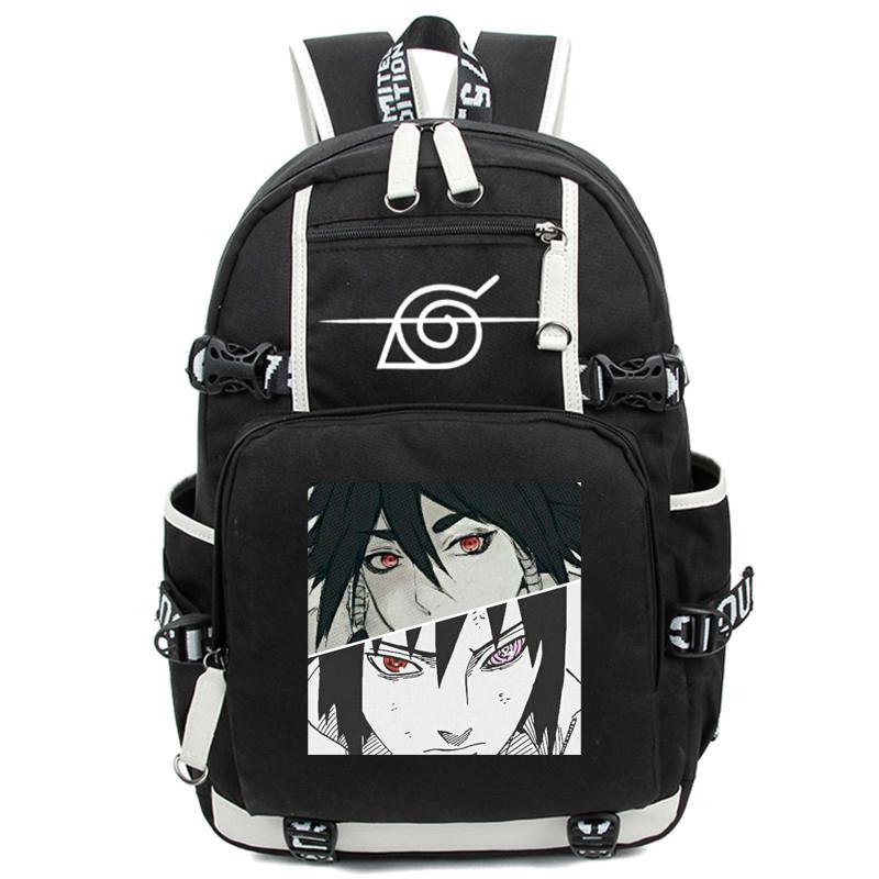 Anime Rucksack Schultasche Teenager Akatsuki Itachi Sharingan Cosplay Jungen Mädchen Laptop Taschen Reiserucksack von Joom DACH