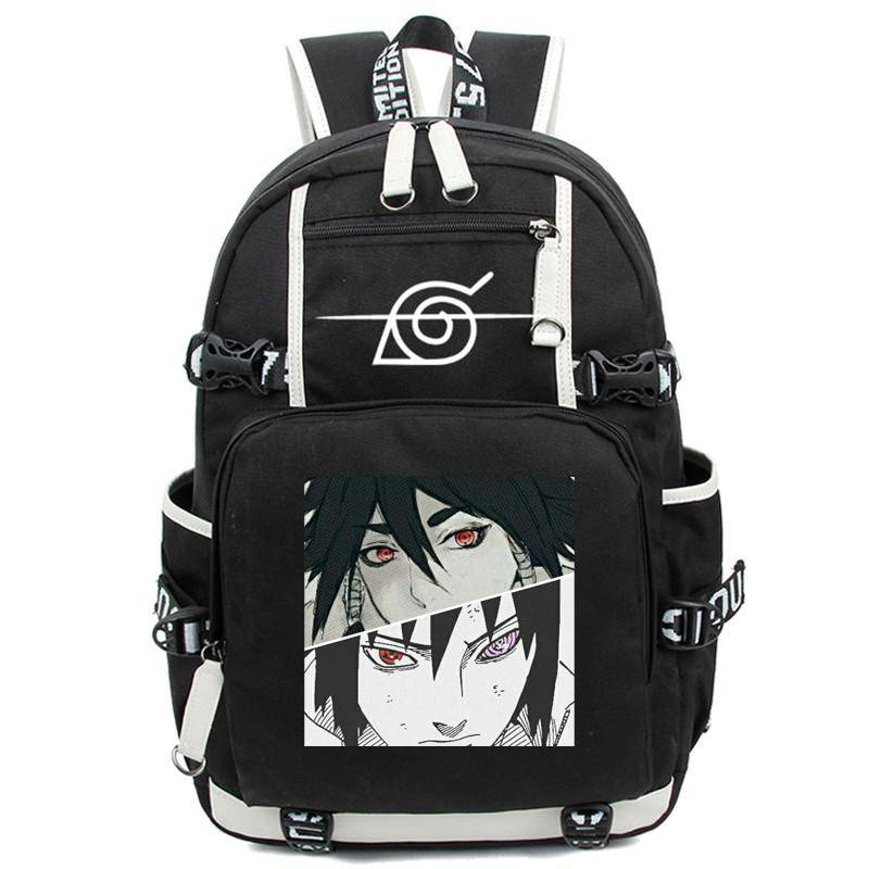 Anime Rucksack Schultasche Teenager Akatsuki Itachi Sharingan Cosplay Jungen Mädchen Laptop Taschen Reiserucksack von Joom DACH