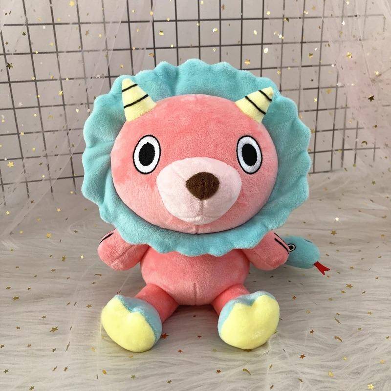 Anime Spy×Family Anya Forger 20 cm Löwe Puppe Chimera Rosa Grün Plüsch Weiche Süße Puppen Spielzeug Cosplay Tier Kissen Kinder Geschenke amaranth rosa von Joom DACH