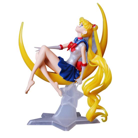 Anime-Statue Einfach zu verwendendes synthetisches Bunt sailor moon von Joom DACH