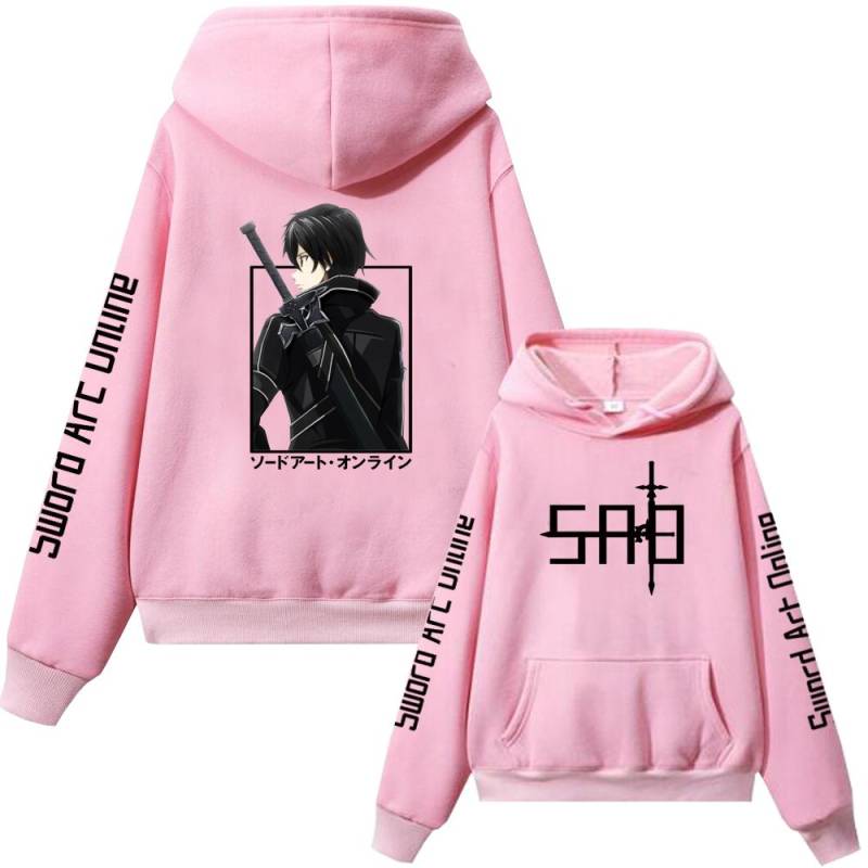 Anime Sword Art Online Übergröße Hoodie Kirito und Asuna Männer Frauen Paar Sweatshirts Harajuku Langarm Unisex Warmer Pullover XS rosa Anime Sword Art Online Übergröße Hoodie Kirito und Asuna Männer Frauen Paar Sweatshirts Harajuku Langarm Unisex Warmer Pullover XS rosa von Joom DACH