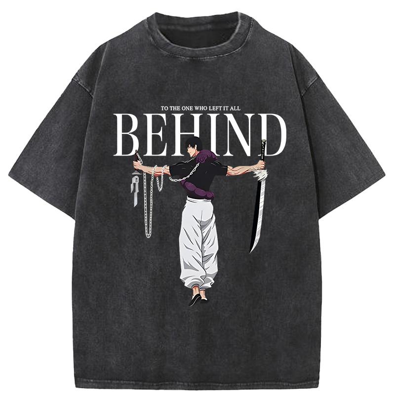 Anime T-Shirt Bedruckt Gewaschen Kurzarm Retro Sport Fitness Locker Übergröße für Männer und Frauen T-Shirts Kleidung XL von Joom DACH