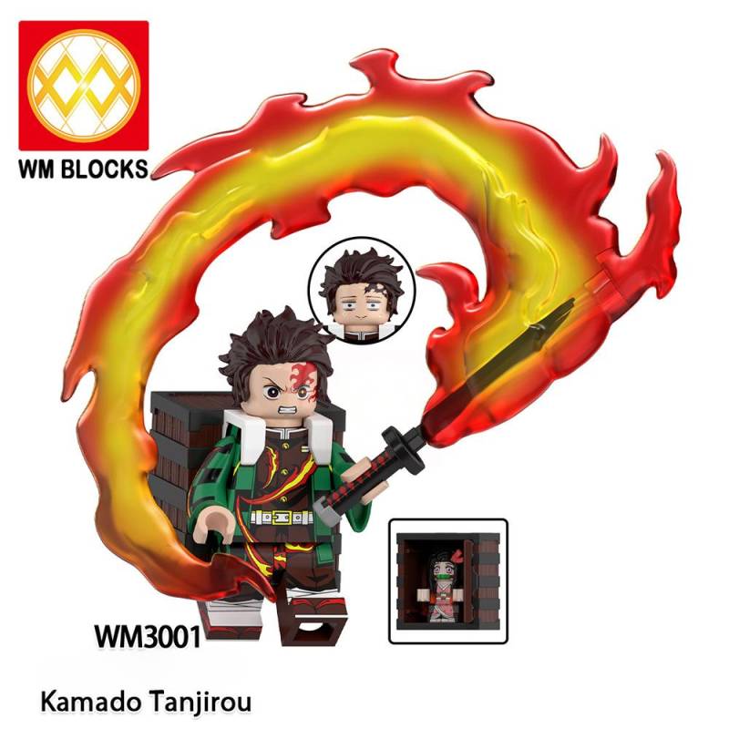 Animes Mini Bausteine Actionfiguren Baustein Puppen Comic Zusammenbau Zusammenbau Spielzeug für Kinder WM6218 von Joom DACH