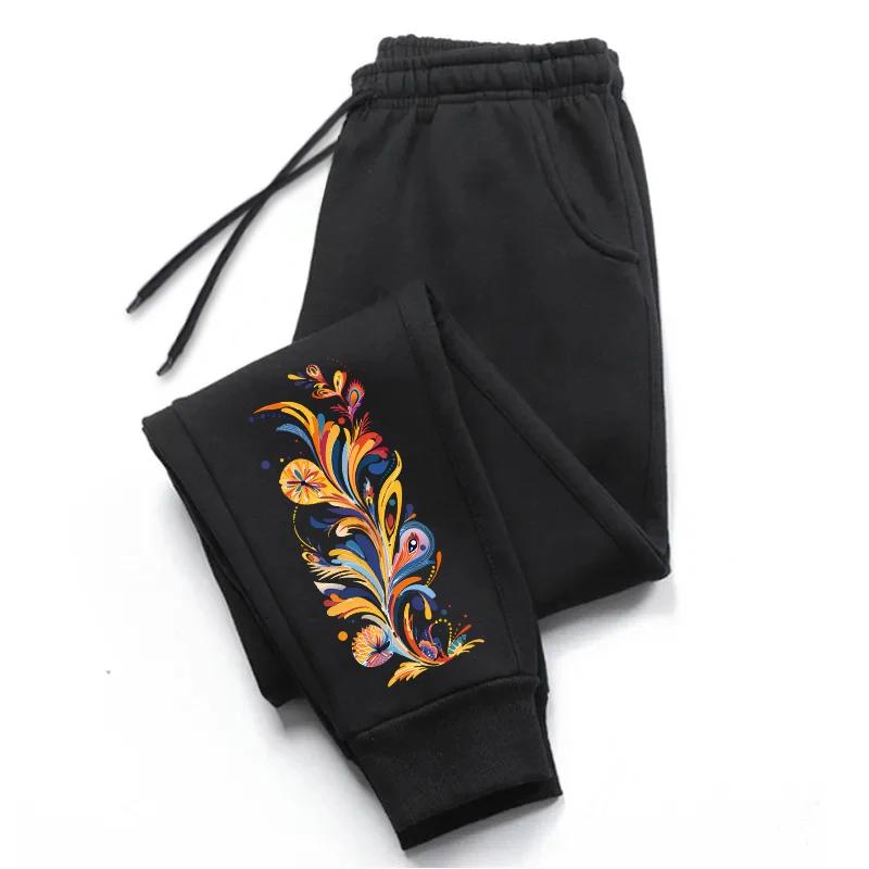 Ankunft Damen Jogginghose Hohe Qualität Ganzjährig Täglich Lässig Sport Joggerhose Damen Zuhause Outdoor Komfort Hose 3XL von Joom DACH