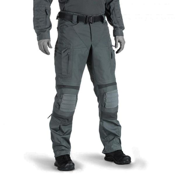 Ankunft Taktische Hosen mit Knieschoner Militär US Army Cargohose Arbeitshose Kampfhose Paintball Multi Taschen Taktische Kleidung XXXL grau von Joom DACH